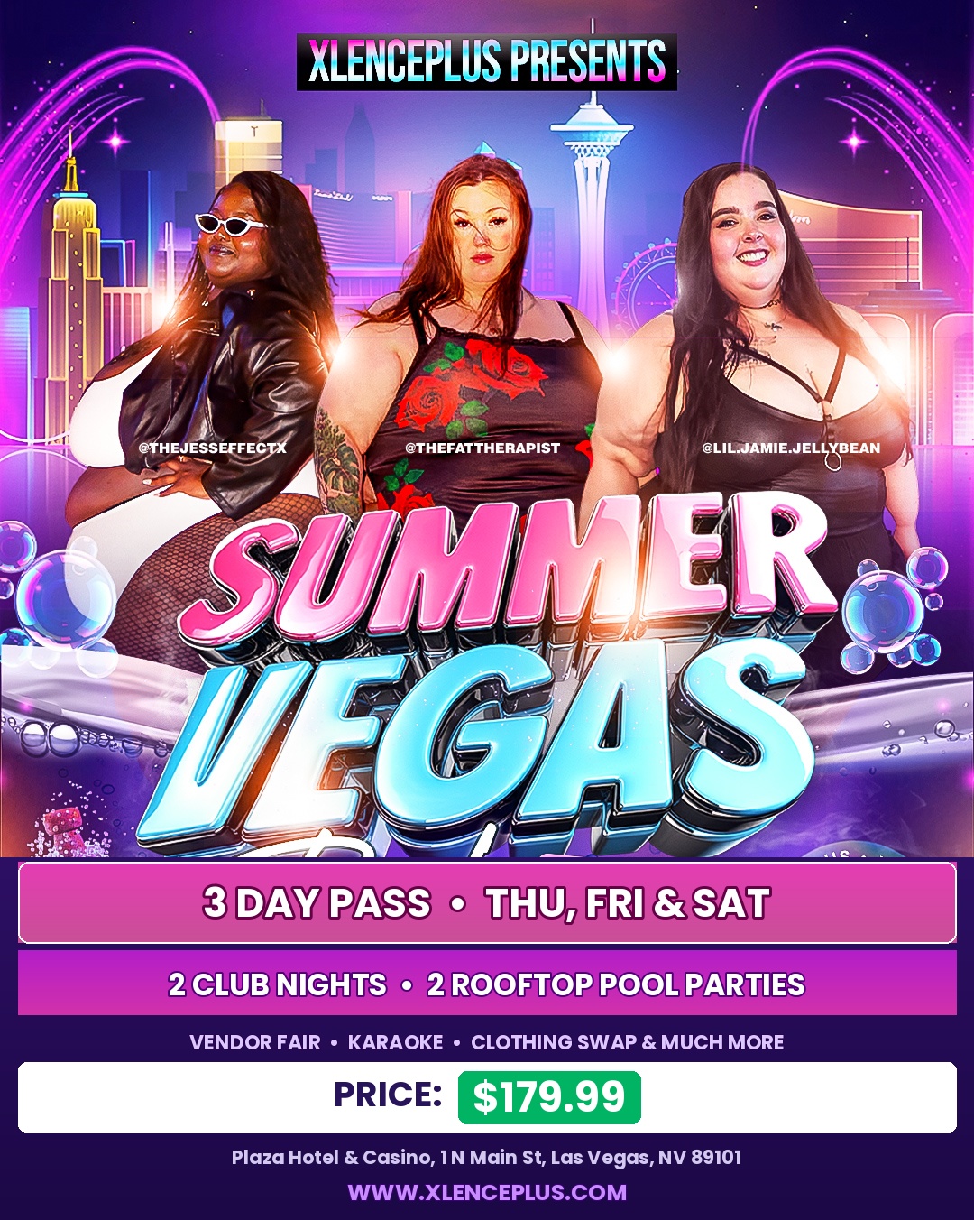 Summer Vegas Bash - 3 Day Ticket 1 Summer Vegas Bash - 3 Day Ticket